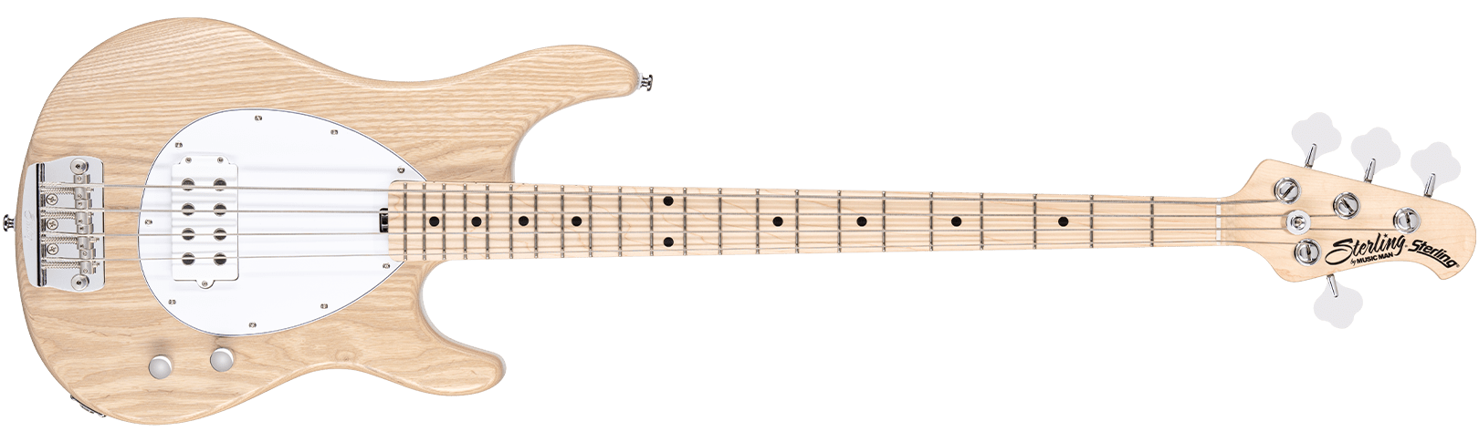 The Sterling SB14 bass in Natural